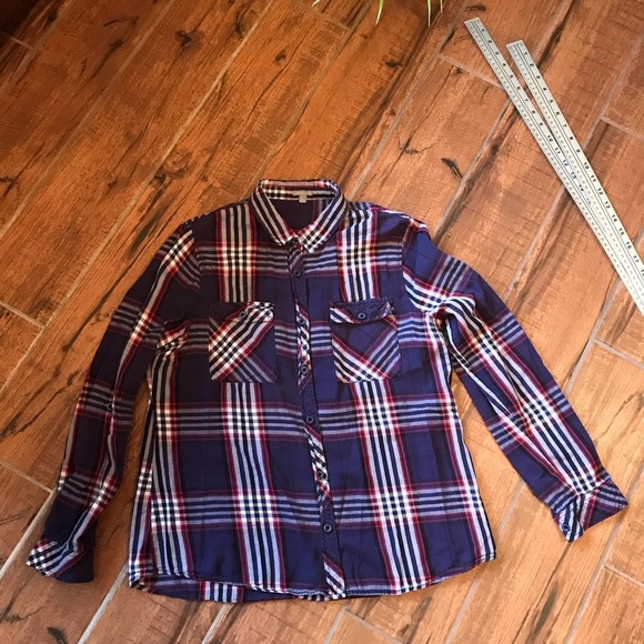 Charlotte Russe Tops - Charolette Russe Size Large Button‎ Down #2188